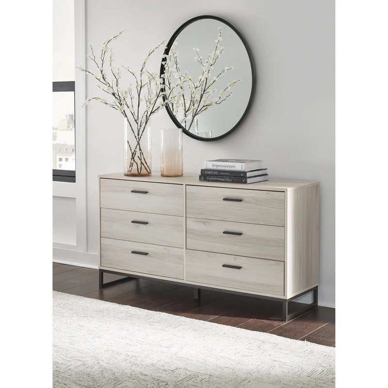Signature Design by Ashley Socalle EB1864-231 Six Drawer Dresser