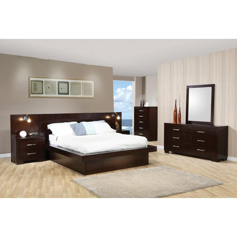 Coaster Furniture Jessica 200714 Dresser Mirror - Cappuccino