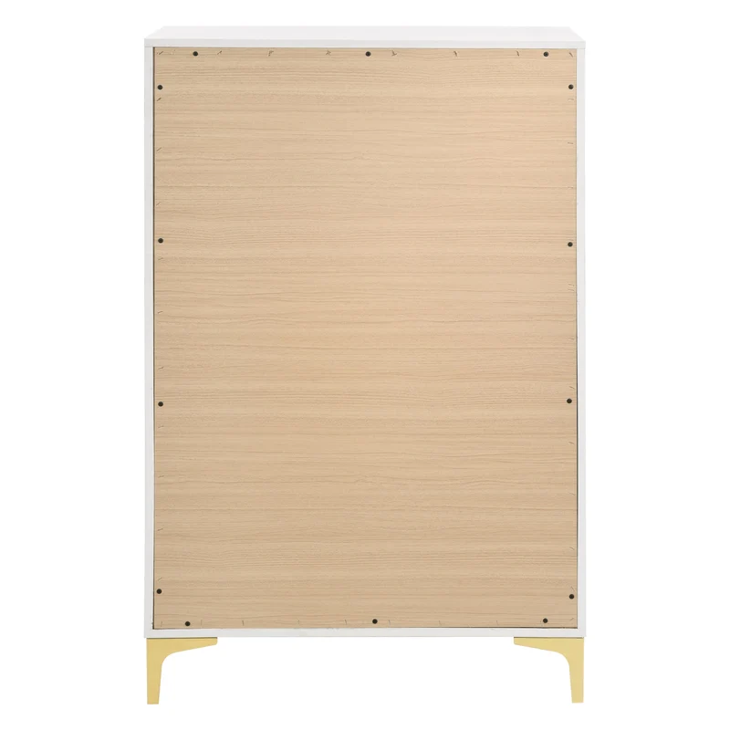 Coaster Furniture Kendall 224405 5-Drawer Bedroom Chest - White