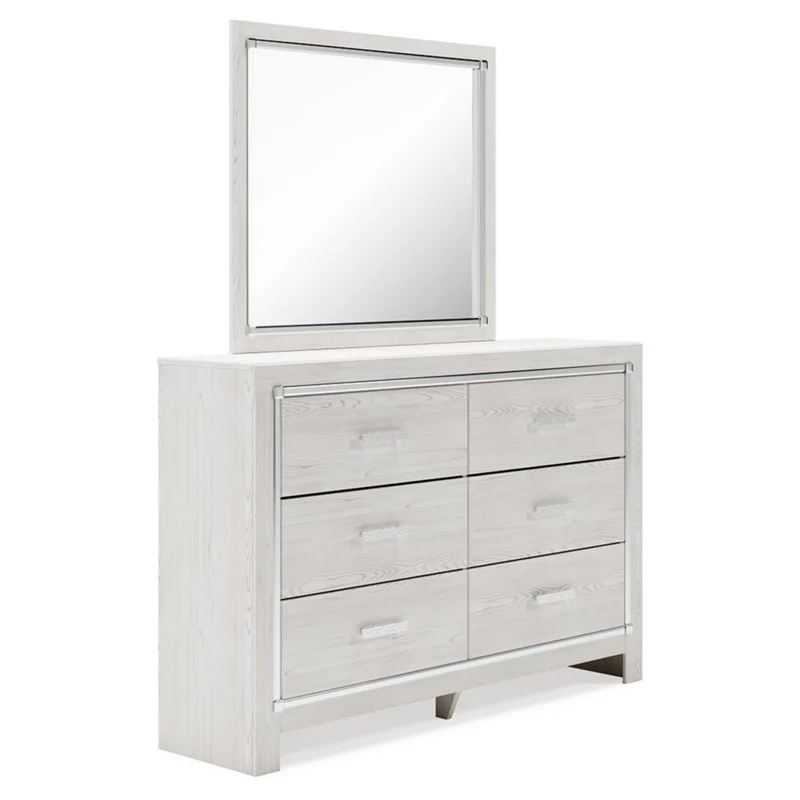 Signature Design by Ashley Altyra B2640B43 6 pc Queen Bookcase Bedroom Set