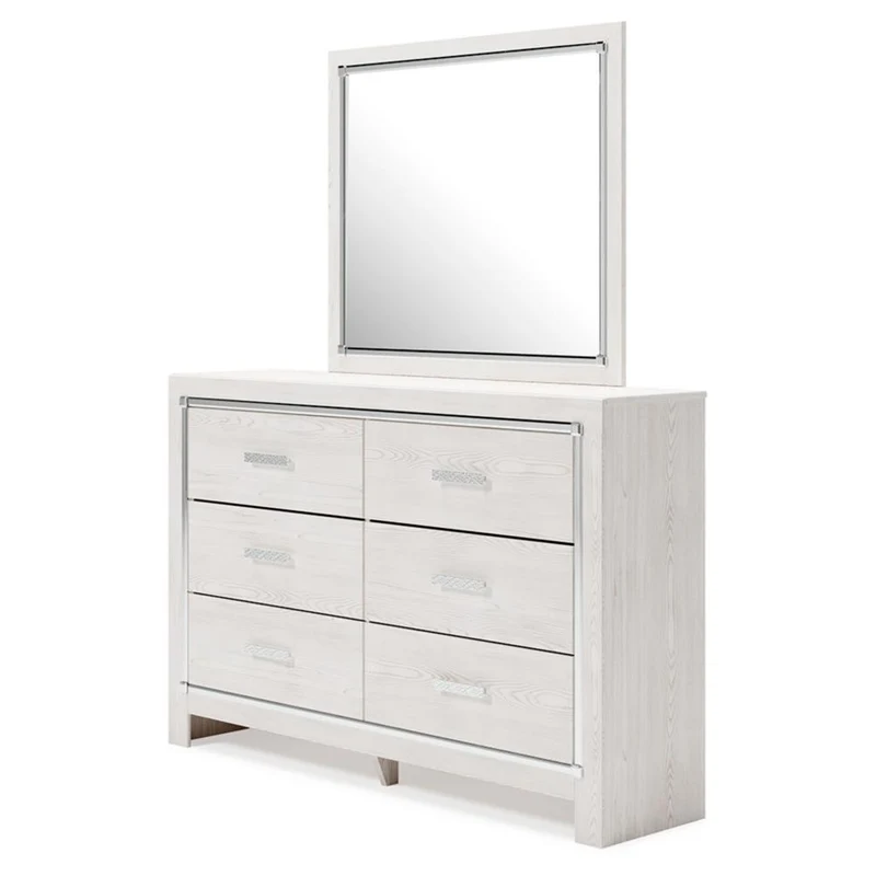 Signature Design by Ashley Altyra B2640B43 6 pc Queen Bookcase Bedroom Set