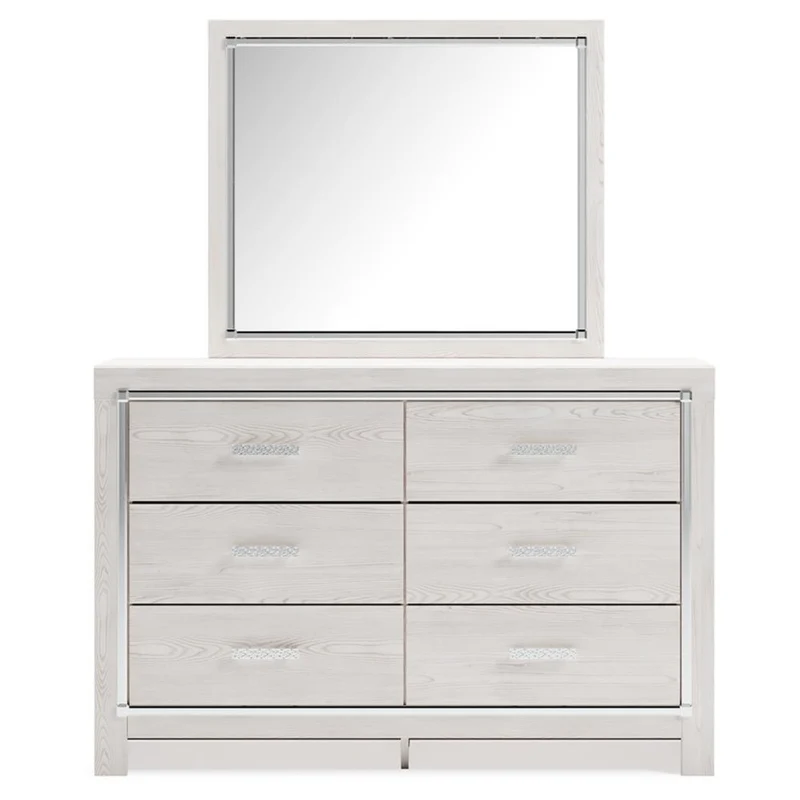 Signature Design by Ashley Altyra B2640B43 6 pc Queen Bookcase Bedroom Set