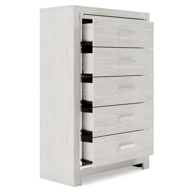 Signature Design by Ashley Altyra B2640B43 6 pc Queen Bookcase Bedroom Set