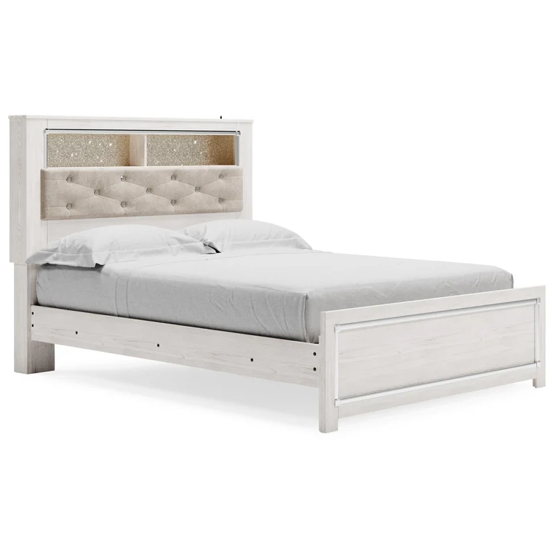 Signature Design by Ashley Altyra B2640B43 6 pc Queen Bookcase Bedroom Set