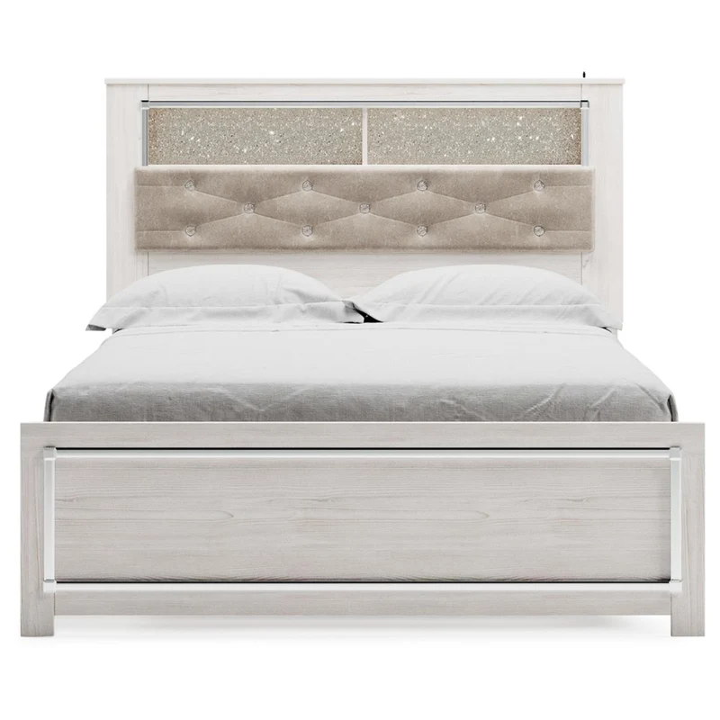 Signature Design by Ashley Altyra B2640B43 6 pc Queen Bookcase Bedroom Set
