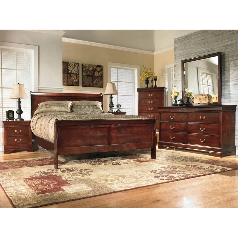Signature Design by Ashley Alisdair B376B23 8 pc Queen Sleigh Bedroom Set