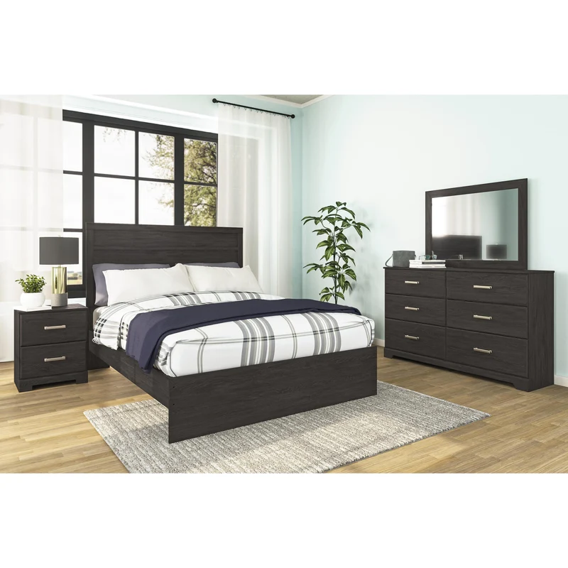 Signature Design by Ashley Belachime B2589B3 5 pc Queen Panel Bedroom Set