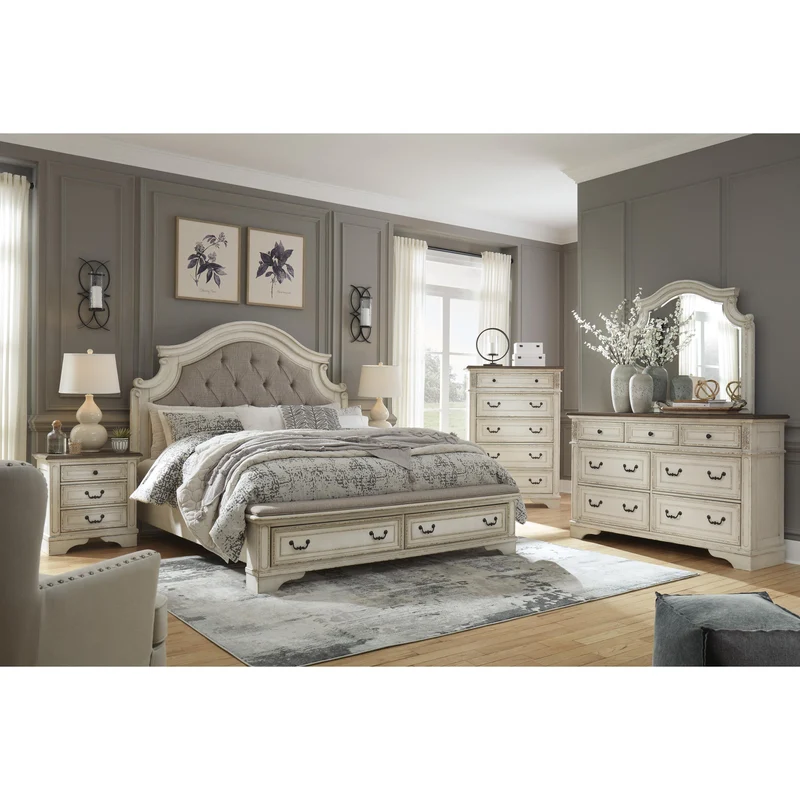 Signature Design by Ashley Realyn B743B1 Dresser and Mirror