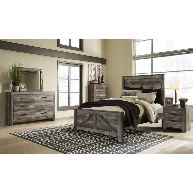 Signature Design by Ashley Wynnlow B440B1 Dresser and Mirror