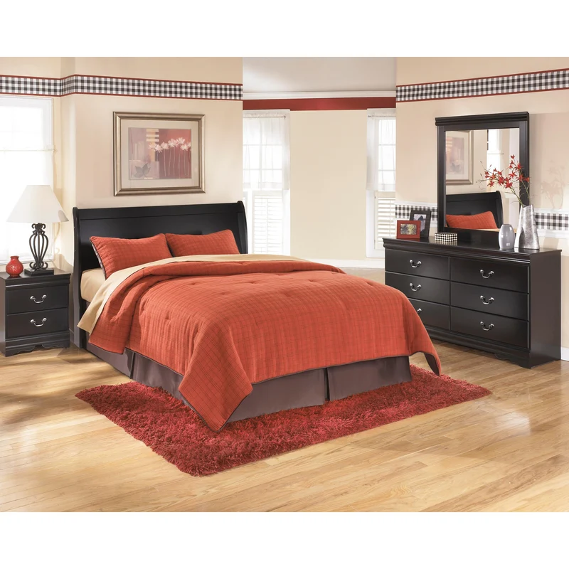 Signature Design by Ashley Huey Vineyard B128B1 Dresser and Mirror