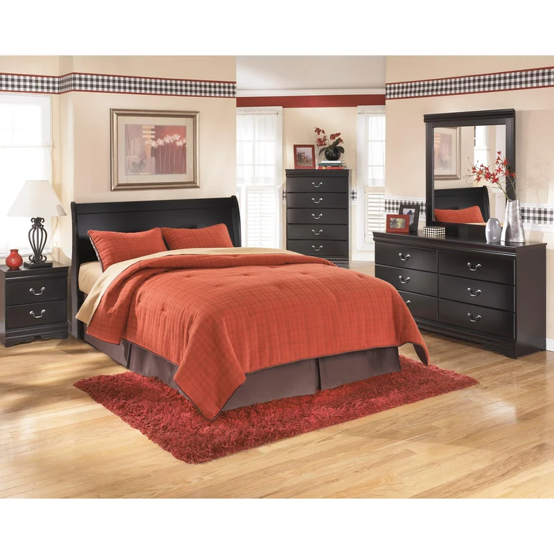 Signature Design by Ashley Huey Vineyard B128B1 Dresser and Mirror