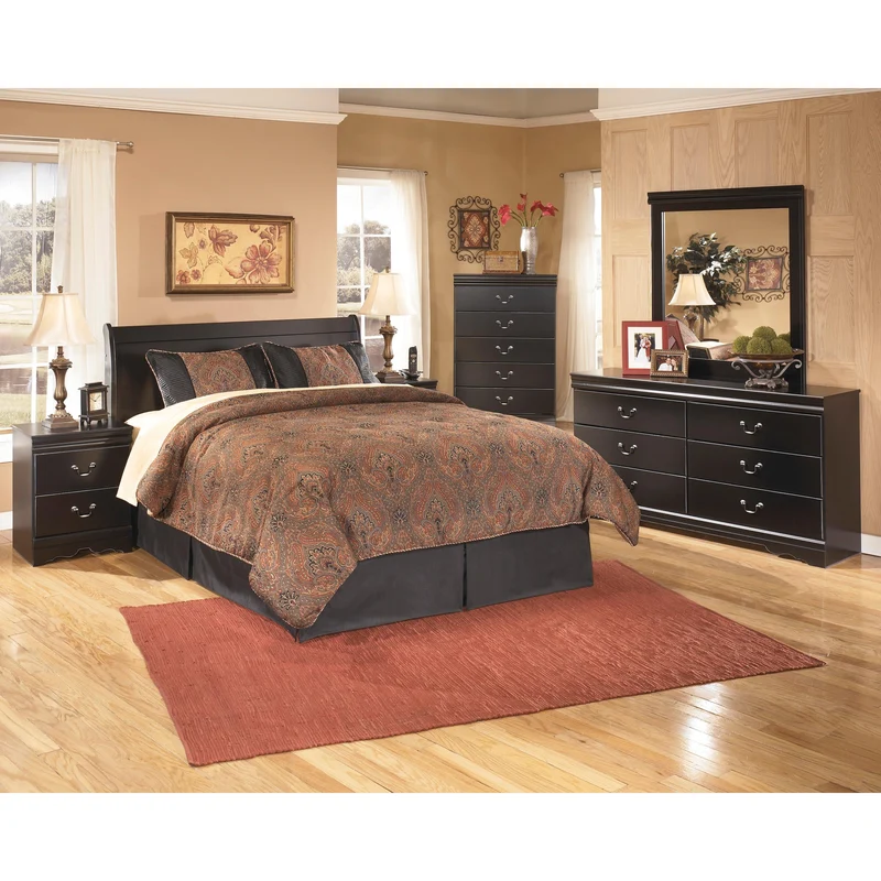Signature Design by Ashley Huey Vineyard B128B1 Dresser and Mirror