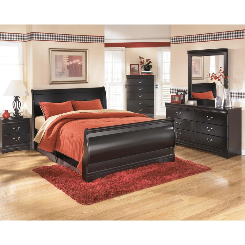 Signature Design by Ashley Huey Vineyard B128B1 Dresser and Mirror