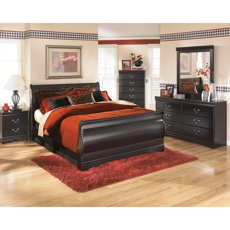 Signature Design by Ashley Huey Vineyard B128B1 Dresser and Mirror