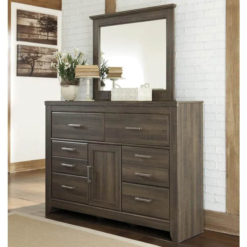 Signature Design by Ashley Juararo 6-Drawer Dresser with Mirror B251-31/B251-36