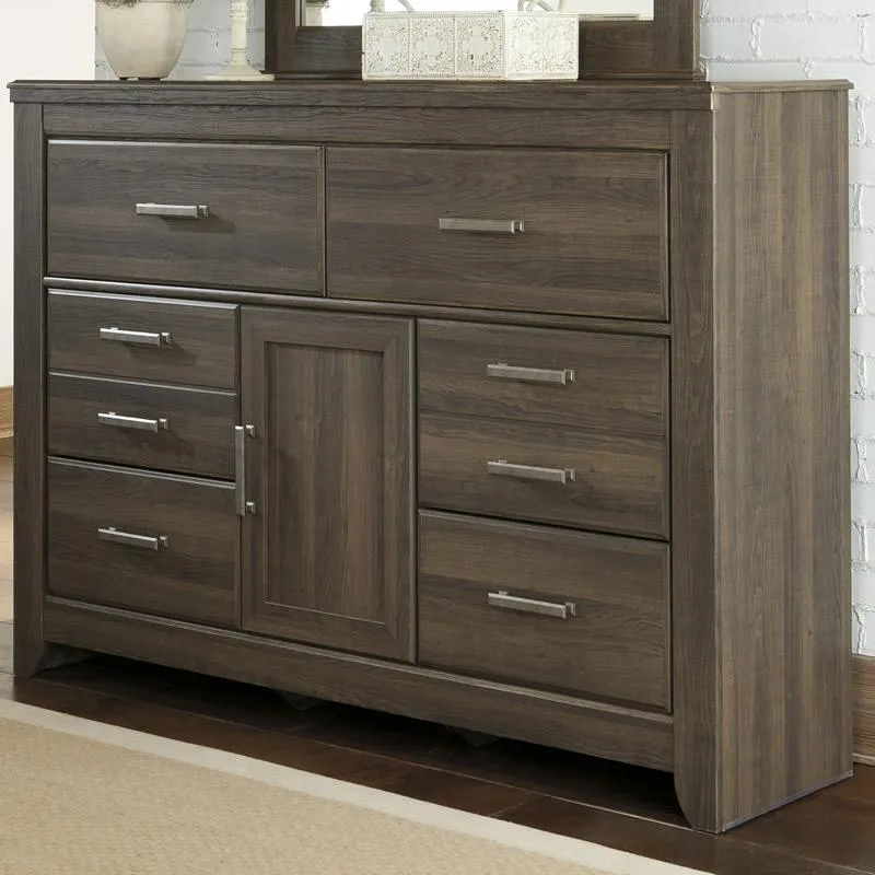 Signature Design by Ashley Juararo 6-Drawer Dresser with Mirror B251-31/B251-36