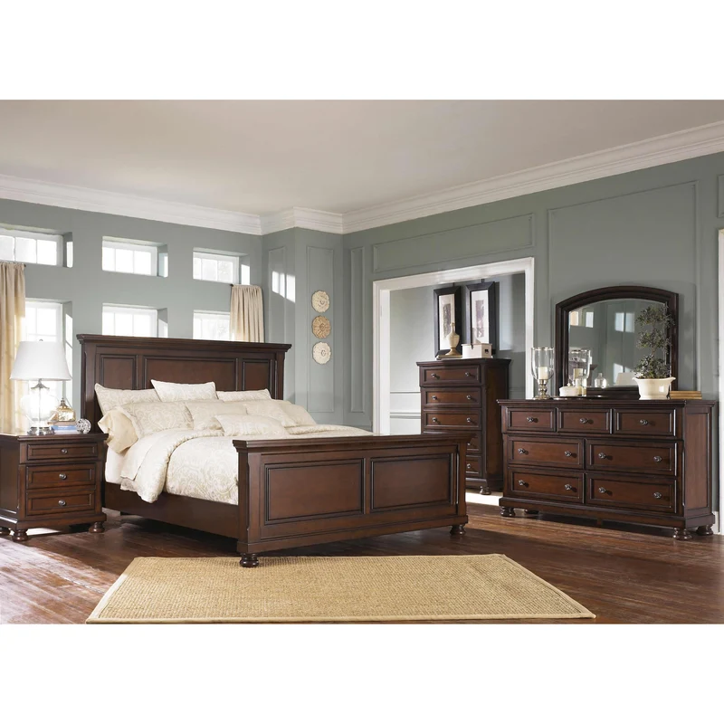 Millennium Porter B697B40 6 pc California King Panel Bedroom Set