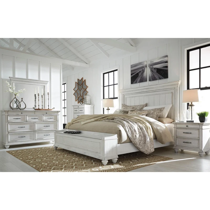 Benchcraft Kanwyn B777B7 5 pc Queen Panel Storage Bedroom Set