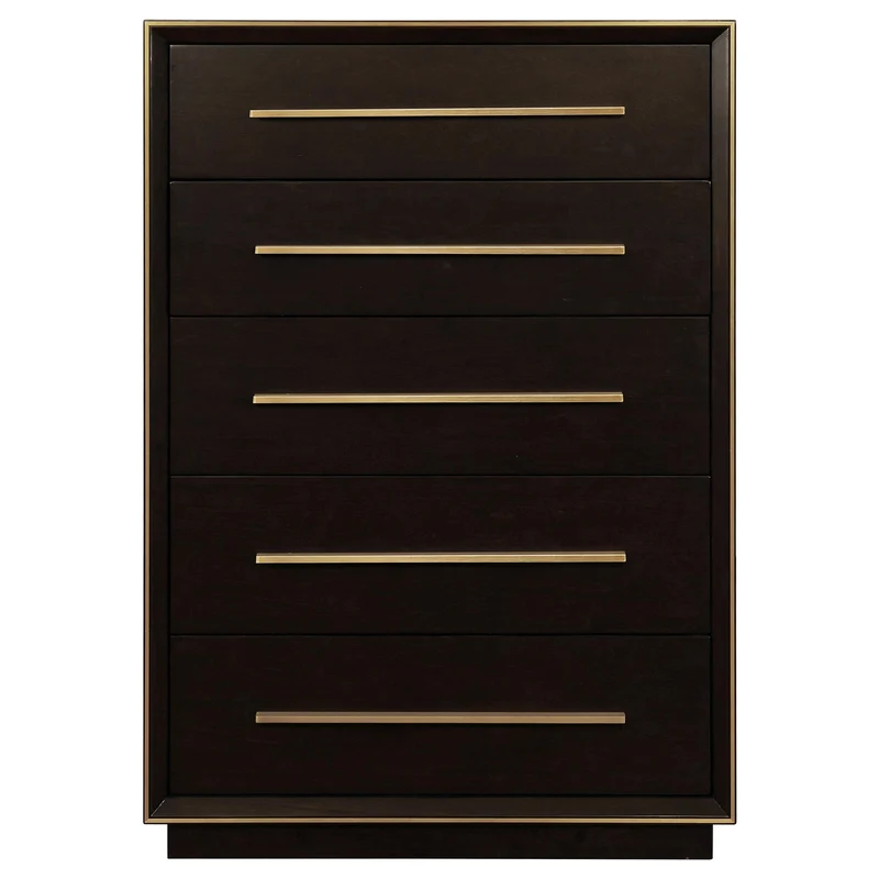 Coaster Furniture Durango 223265 5-Drawer Bedroom Chest - Smoked Peppercorn