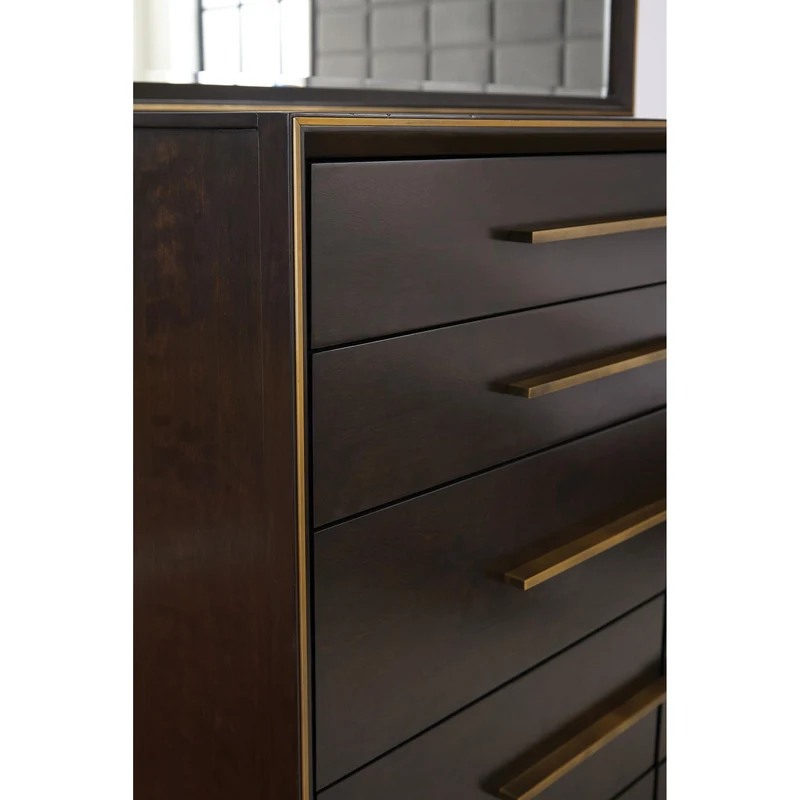 Coaster Furniture Durango 223263 8-Drawer Dresser - Smoked Peppercorn