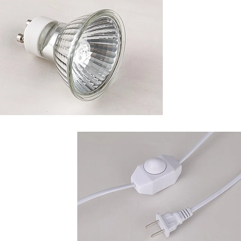 Contemporary Scandinavian Floral Metal Glass 1-Light Aroma Melt Wax Table Lamp For Bedroom