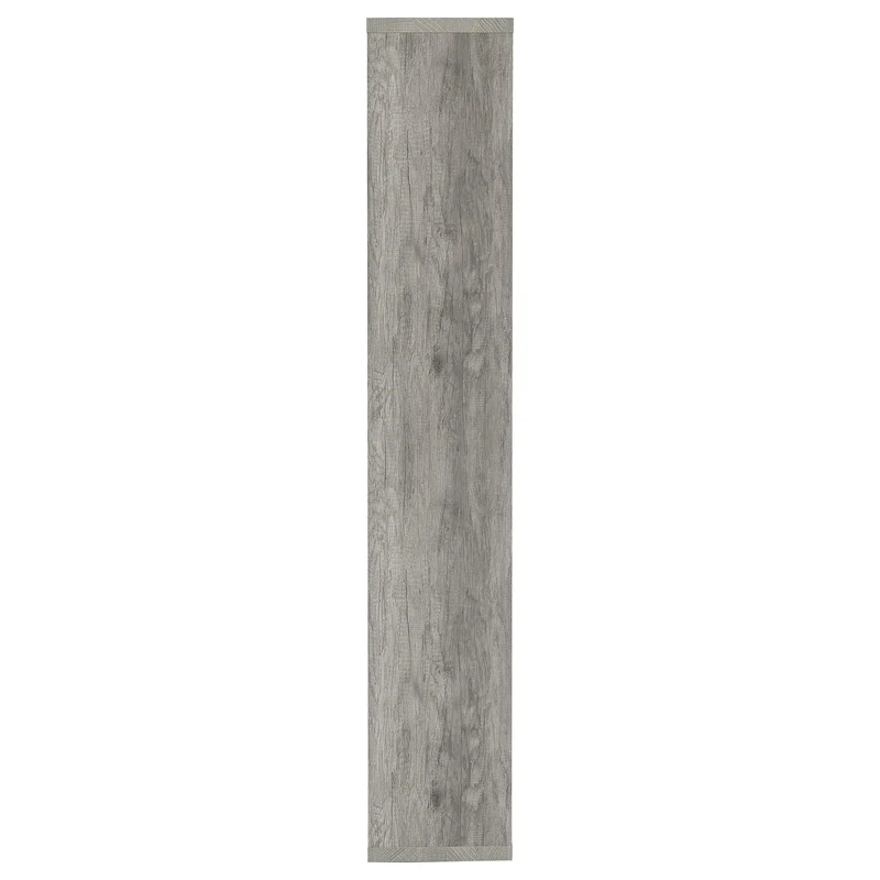 Coaster Furniture Theo 801137 71-inch 7-shelf Bookshelf - Grey Driftwood