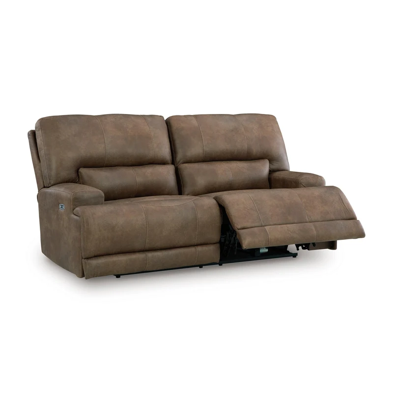 Signature Design by Ashley Beckley Place PC9180247 2 Seat Power Reclining Sofa with Adjustable Headrest