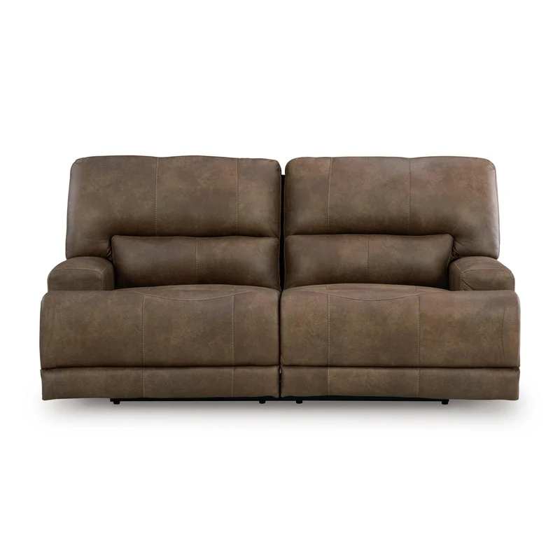 Signature Design by Ashley Beckley Place PC9180247 2 Seat Power Reclining Sofa with Adjustable Headrest
