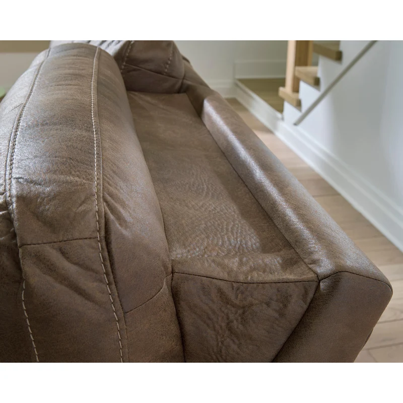 Signature Design by Ashley Beckley Place PC9180247 2 Seat Power Reclining Sofa with Adjustable Headrest