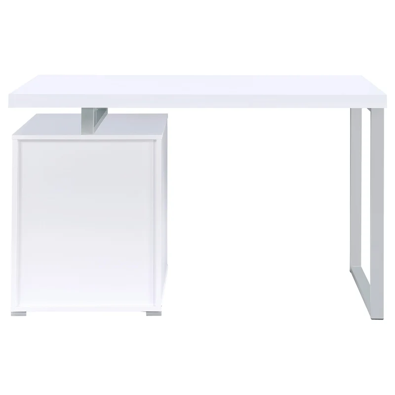 Coaster Furniture Brennan 800325 47-inch 3-Drawer Office Computer Desk - White