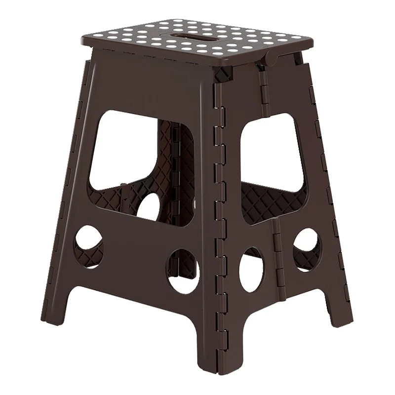 Contemporary Nordic PP Spot Foldable Portable Chair Backless Armless For Living Room