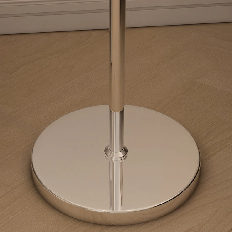 Contemporary Creative Crossed Flowers Iron Plastic LED Standing Floor Lamp For Living Room
