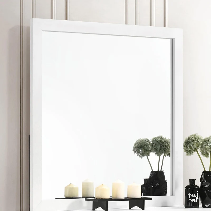 Coaster Furniture Kendall 224404 Dresser Mirror - White