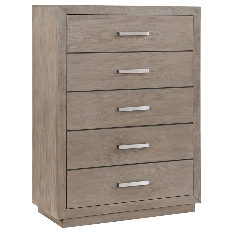 Coaster Furniture Kenora 224855 5-Drawer Bedroom Chest - Barley Brown