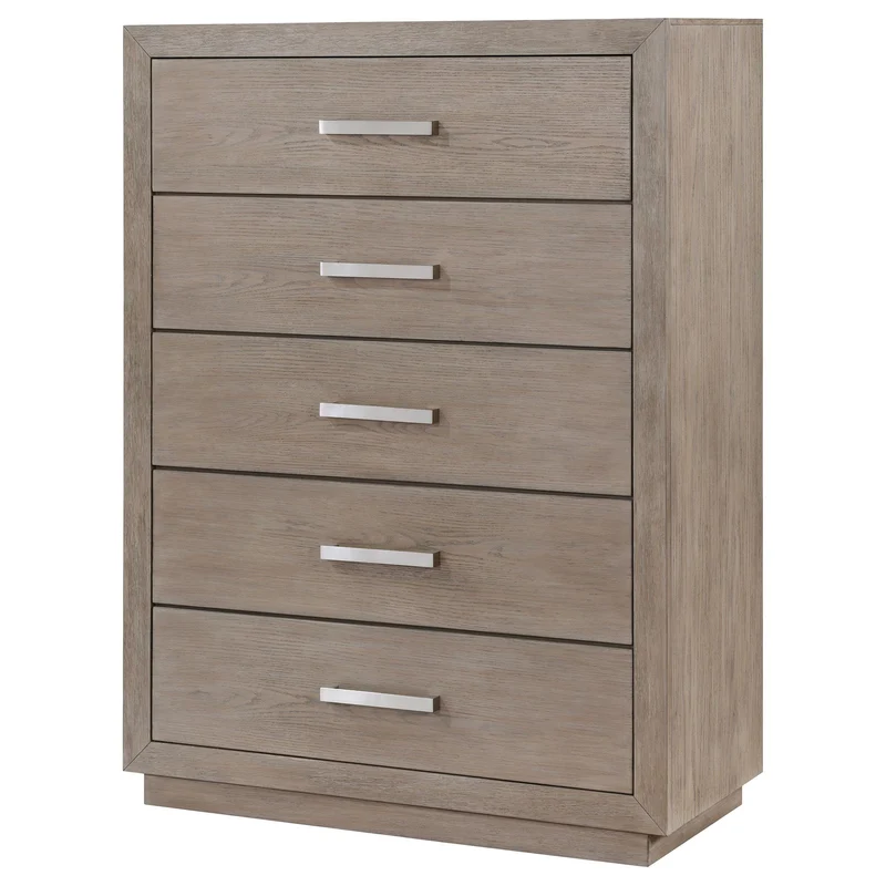 Coaster Furniture Kenora 224855 5-Drawer Bedroom Chest - Barley Brown