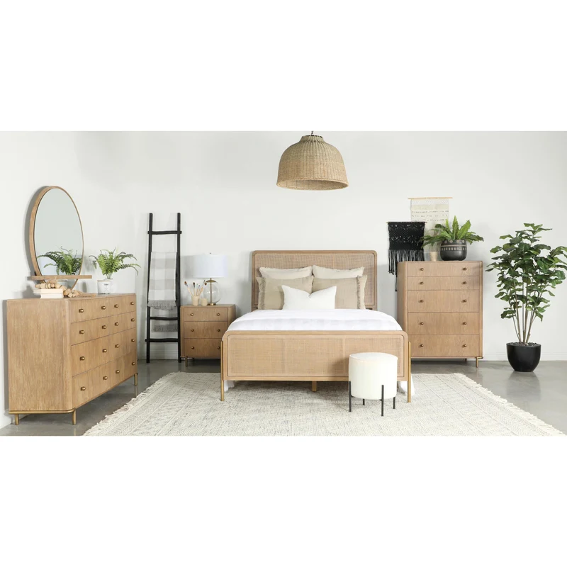 Coaster Furniture Arini 224304 Dresser Mirror - Sand Wash