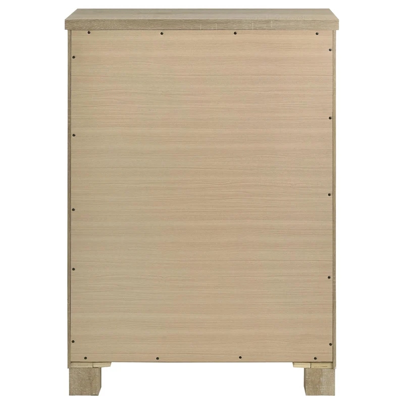 Coaster Furniture Oakglen 225105 5-drawer Chest - Weathered Oak