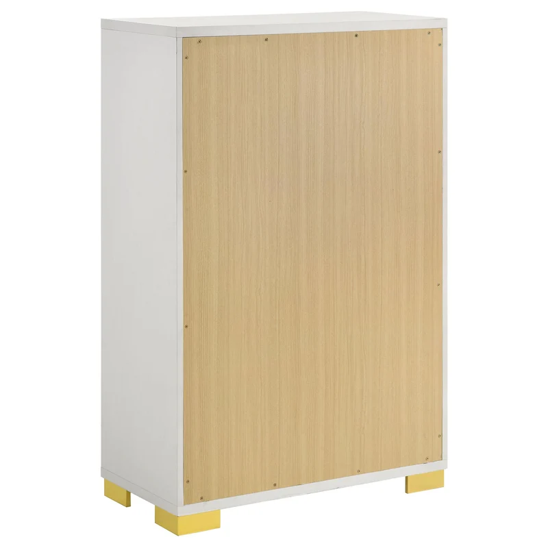 Coaster Furniture Marceline 222935 5-Drawer Bedroom Chest - White