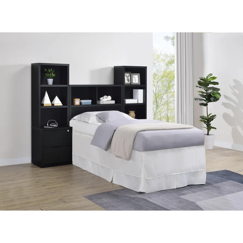 Coaster Furniture Westpark 315851T 49-inch Twin Bookcase Headboard - Black
