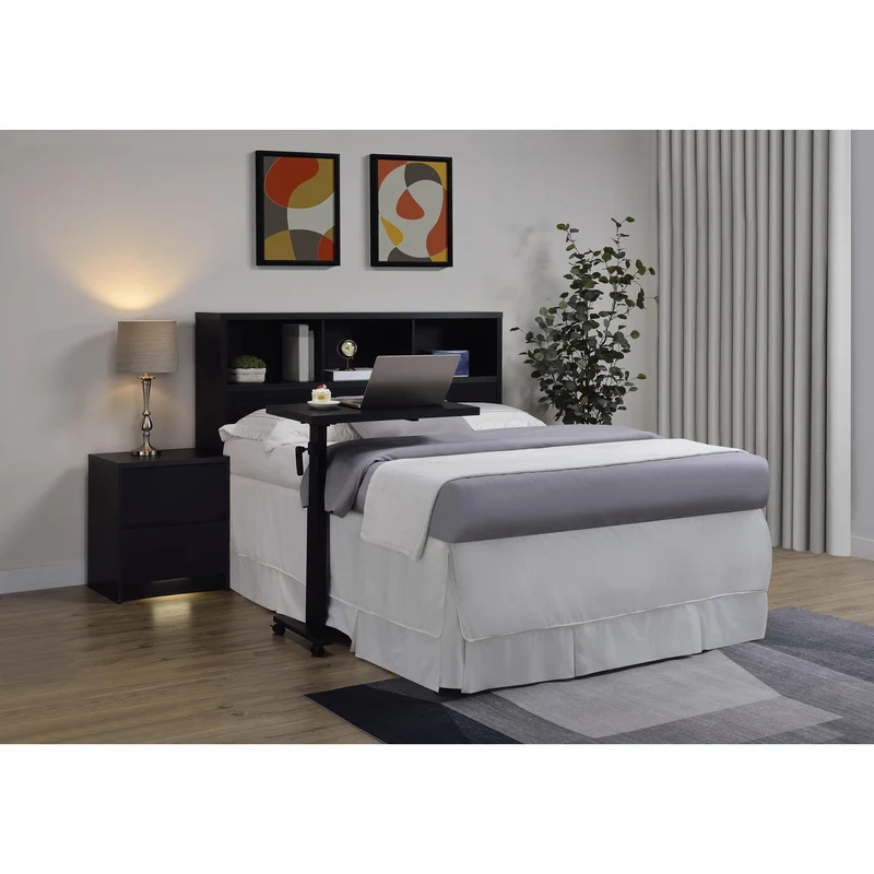 Coaster Furniture Westpark 315851Q 49-inch Queen Bookcase Headboard - Black