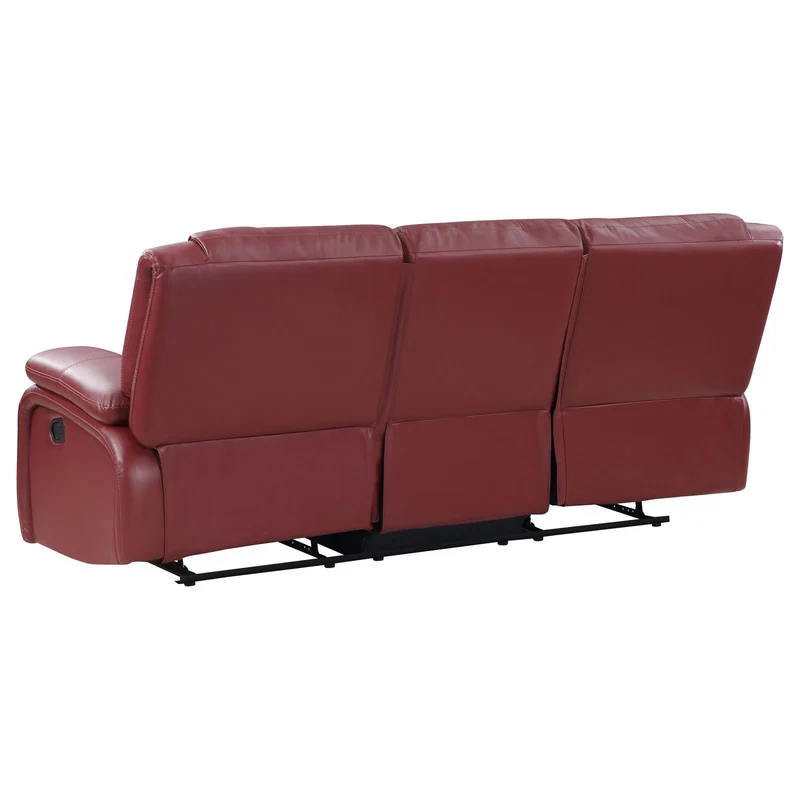 Coaster Furniture Camila 610241 Upholstered Motion Reclining Sofa - Red