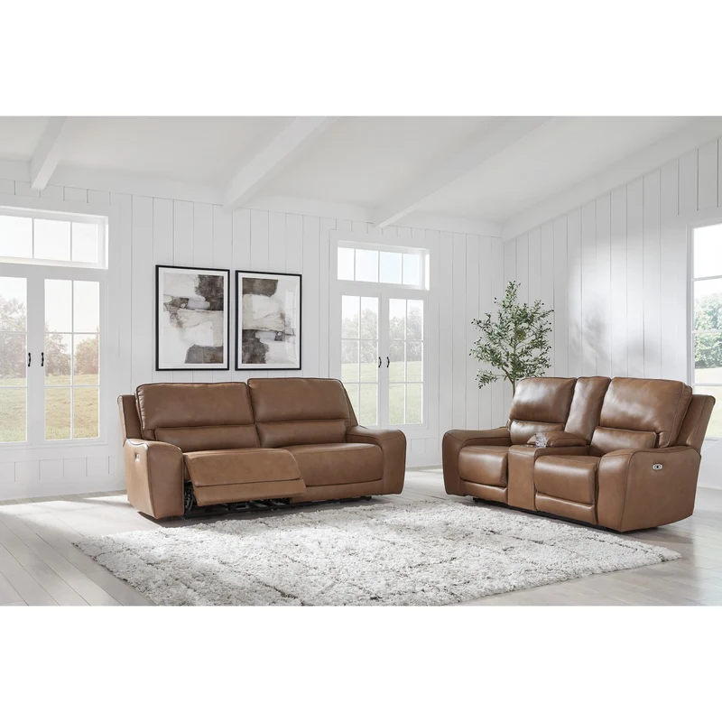 Signature Design by Ashley DeepWakes PCU6260647 2 Seat Power Reclining Sofa Adjustable Headrest