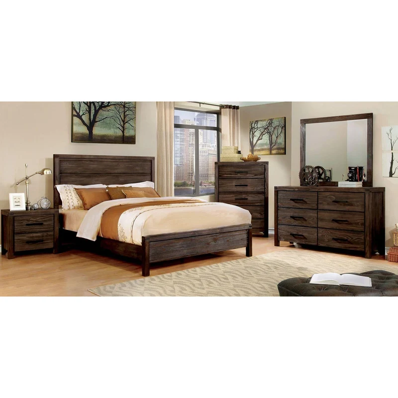 Furniture of America Rexburg 5-Drawer Chest CM7382C