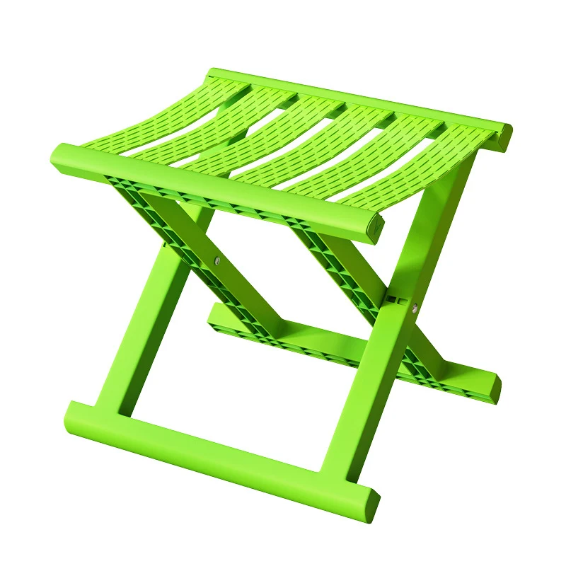 Contemporary Industrial PP TPE Square Foldable Camping Low Stool Portable For Outdoor And Living Room