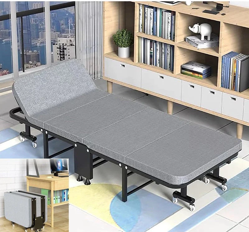 Cama plegable con colchón