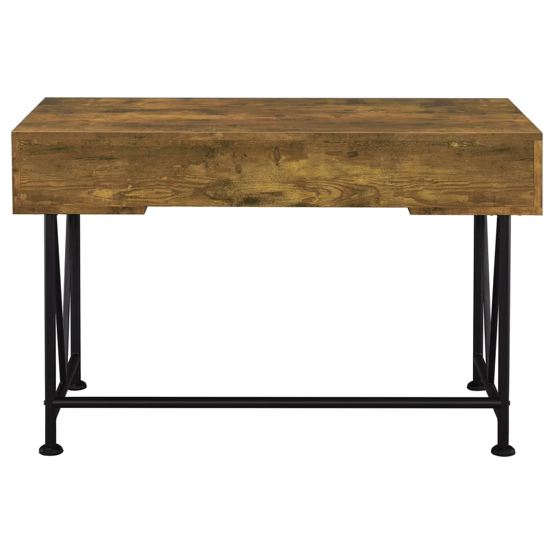 Coaster Furniture Analiese 801541 47-inch 3-Drawer Writing Desk - Rustic Nutmeg