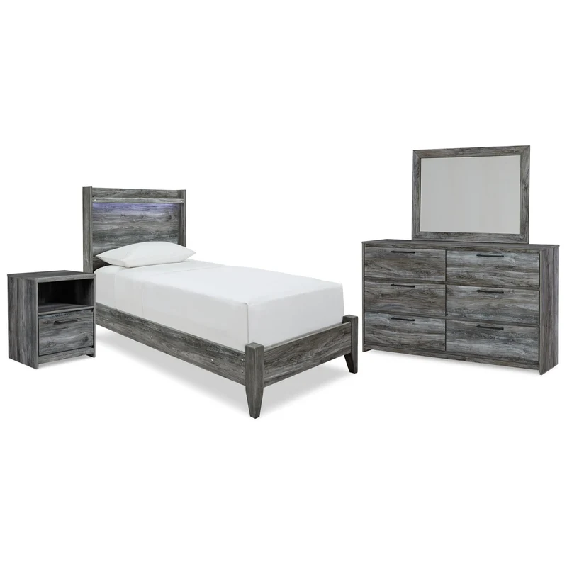 Signature Design by Ashley Baystorm B221B61 5 pc Twin Panel Bedroom Set