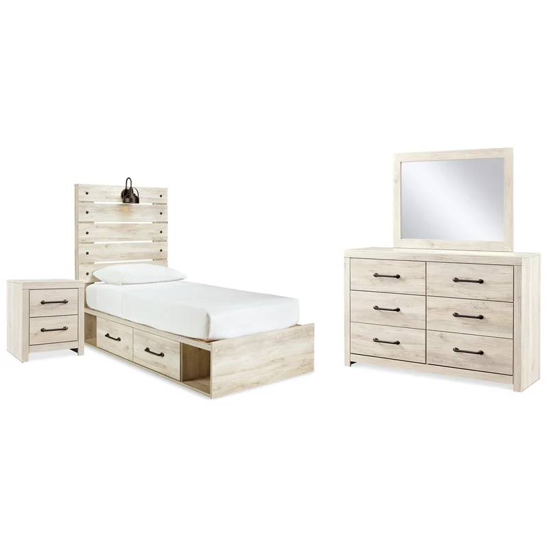 Signature Design by Ashley Cambeck B192B106 7 pc Twin Panel Bedroom Set