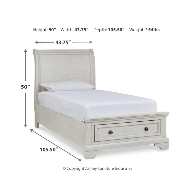 Signature Design by Ashley Robbinsdale B742B36 6 pc Twin Sleigh Bedroom Set