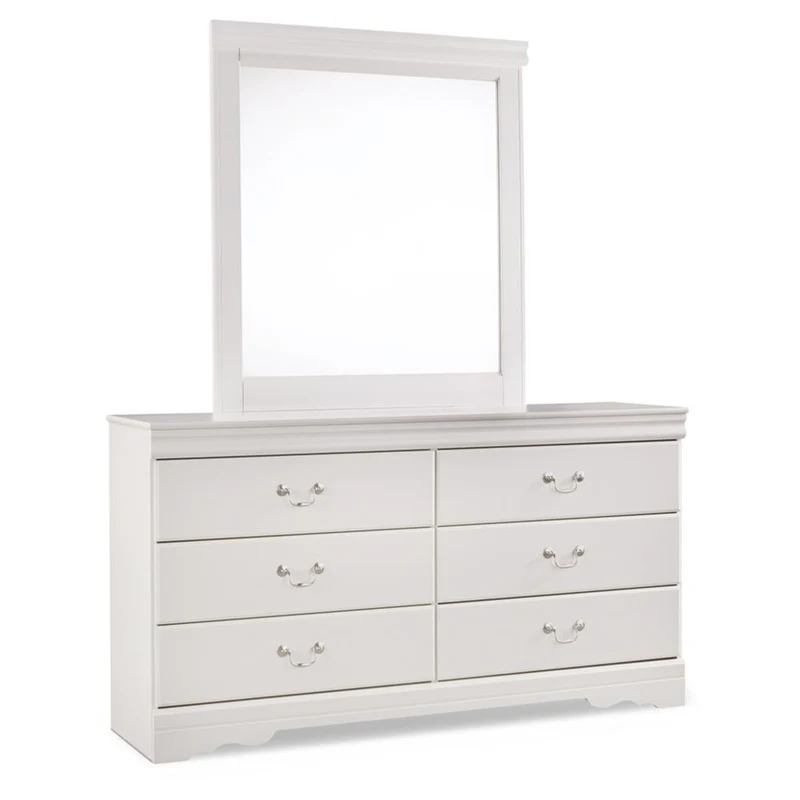 Signature Design by Ashley Anarasia B129B21 6 pc Twin Sleigh Bedroom Set